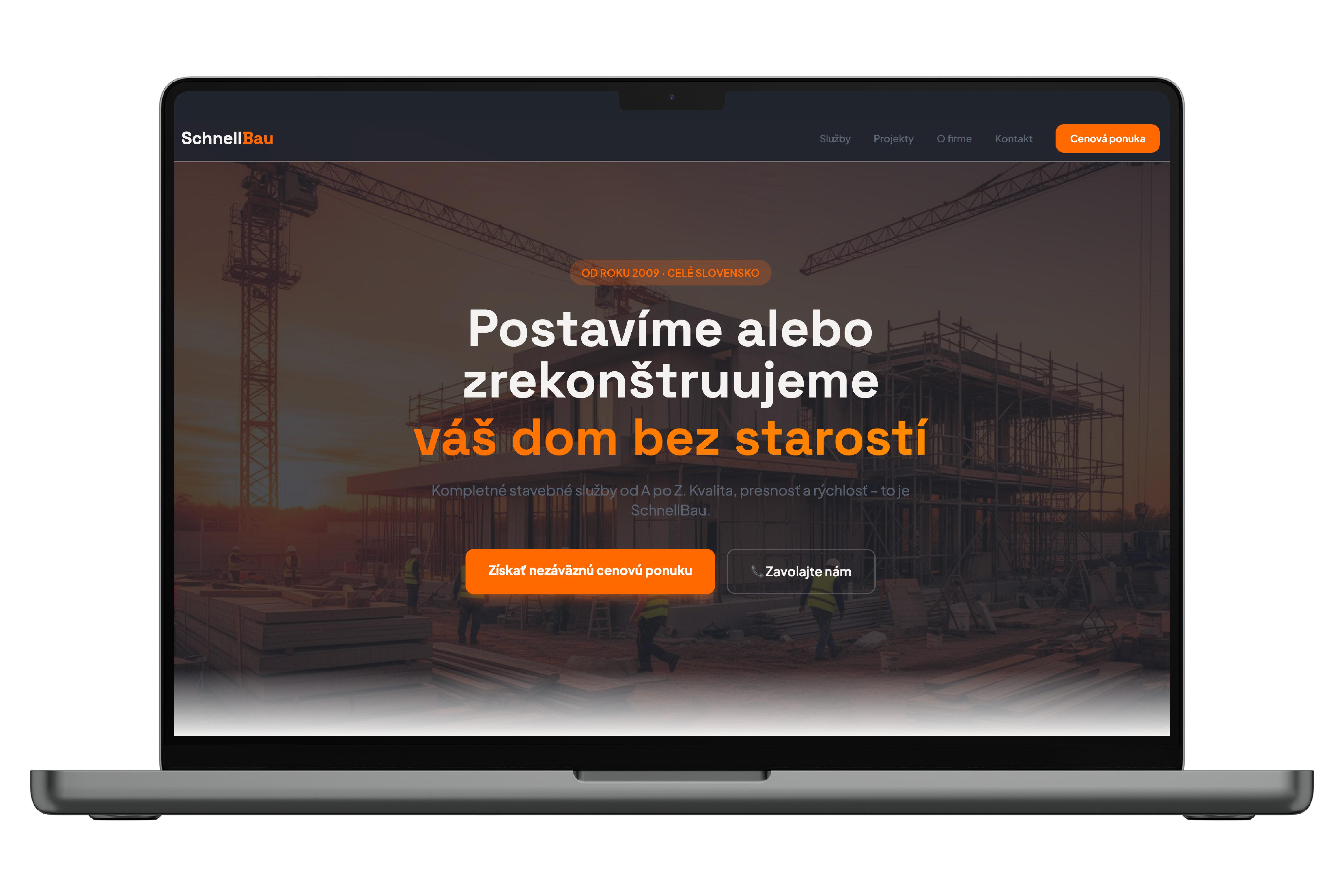 Schnellbau – desktop hero